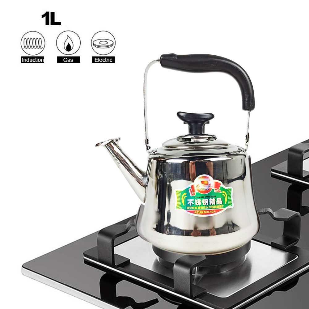 Tianguang Teko Air Water Kettle Stainless Steel 1 Liter - HS4061