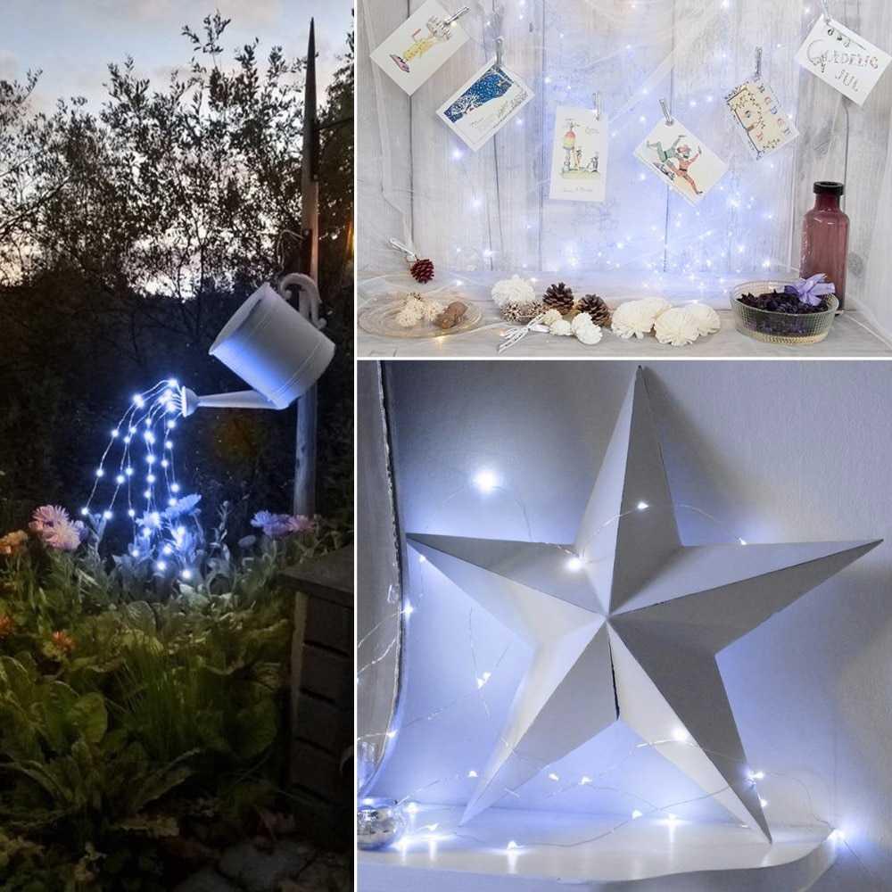 TaffLED Lampu Hias Dekorasi 100 LED with Solar Panel M071 Lampu Tidur Lampu Tidur Aesthetic Hiasan Dinding Hiasan Kamar Lampu Led Kamar Lampu Gantung Lampu Led Strip Lampu Hias Hiasan Kamar Aesthetic Lampu Kamar Tidur Lebaran Lampu Hias Gantung Hiasan Din