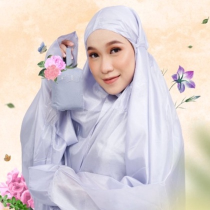 [Ready] Mukenah Wanita Dewasa Mukena Karita Travel Seukuran Hp Mukena Traveling Mini Terkecil Tipe T