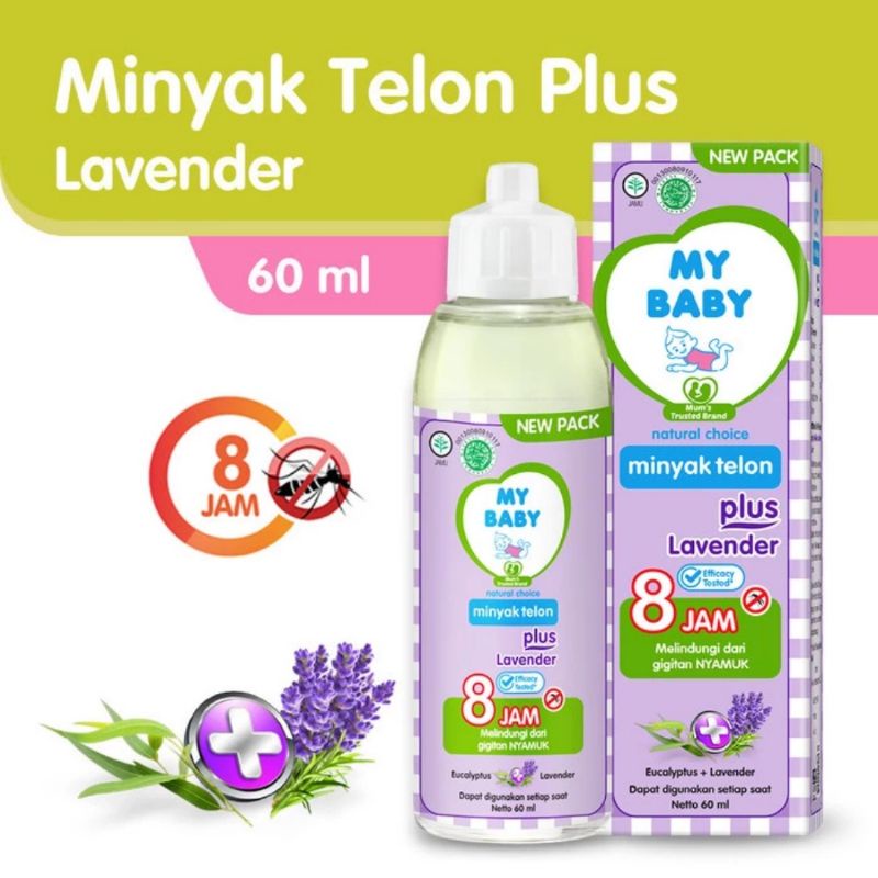 MY BABY Minyak Telon Plus Lavender 60ml