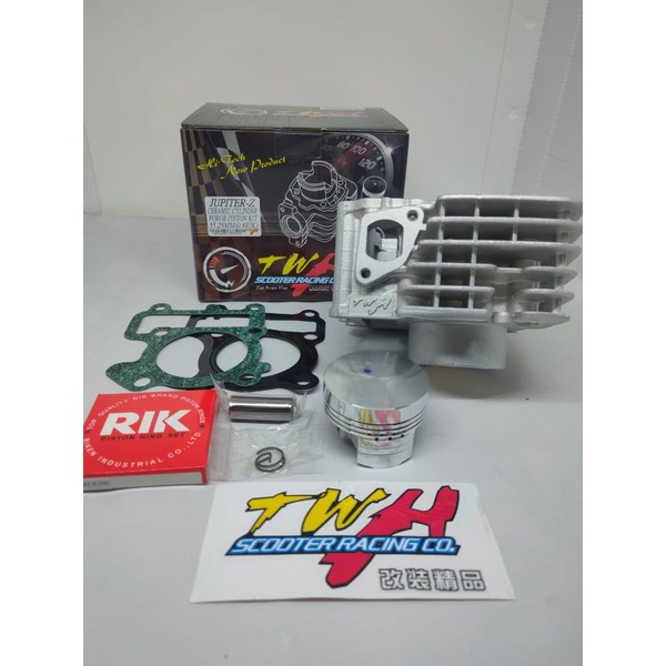 BLOK KRAMIK JUPITER 55,25 SET PISTON TWH RACING