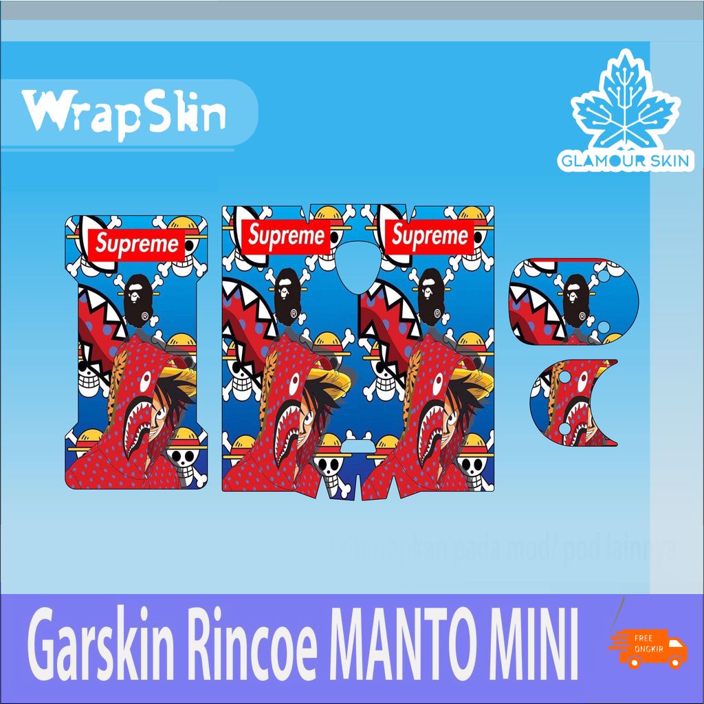 Premium Manto Mini Garskin skin Wrap Custom & COD