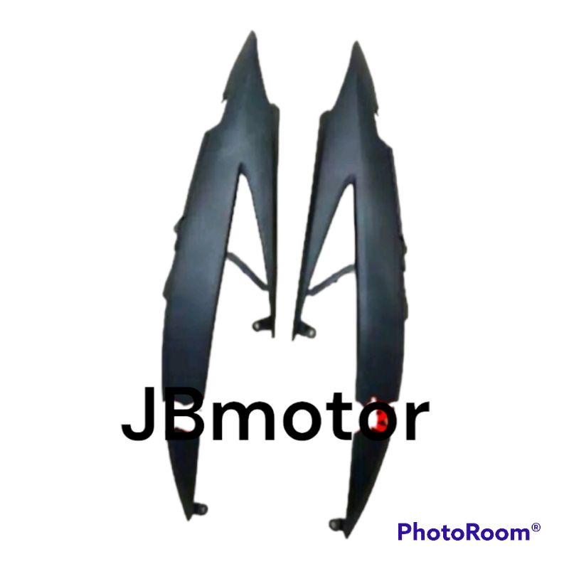 body belakang VARIO 110 LED FI HITAM DOFF grey