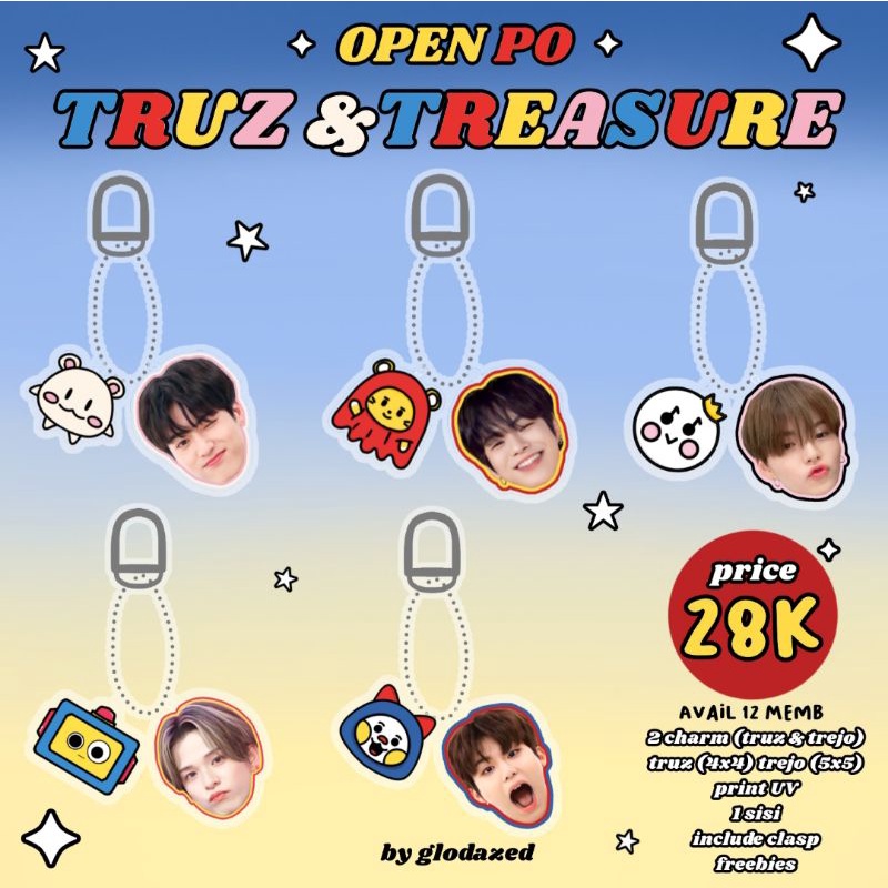 TREASURE TRUZ KEYCHAIN KEYRING