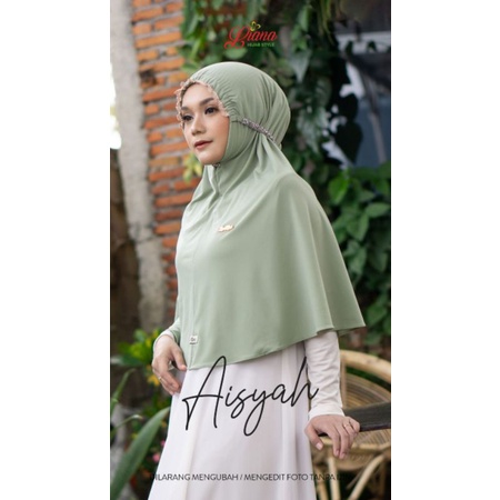 Hijab Bergo instan jersey AISYAH LIANA