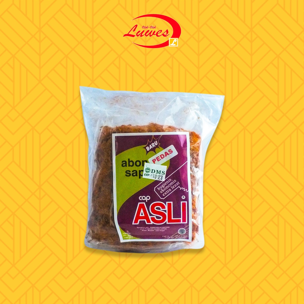 

abon sapi cap asli