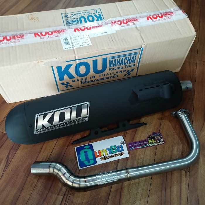 Knalpot Kou Mahachai Pcx Lokal Pcx Cbu Vario 125,150 Original Thailand