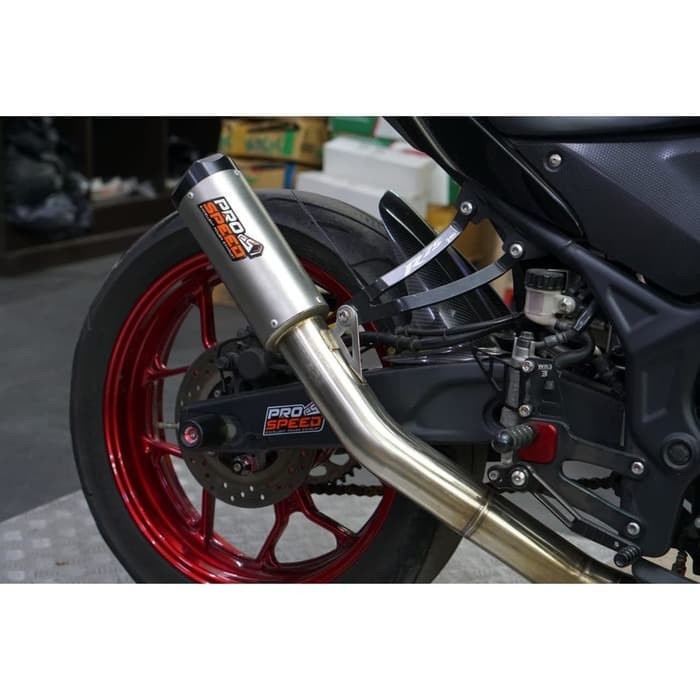 Knalpot Prospeed Pyton Ninja 250 Fi Old Ninja 250 Carbu Fullsystem.