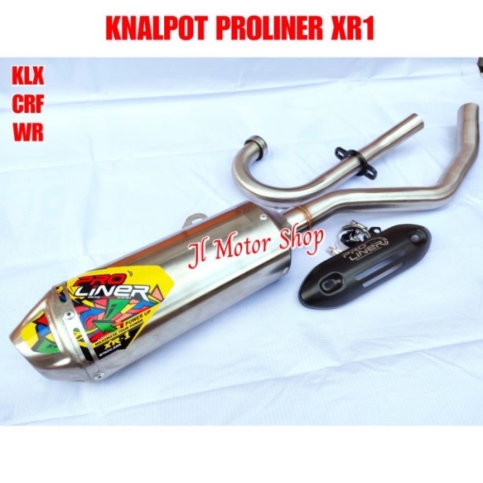 Knalpot Proliner Xr1 Xr-1 Yamaha Wr155 Klx D-Tracker Crf 150 Wr 155