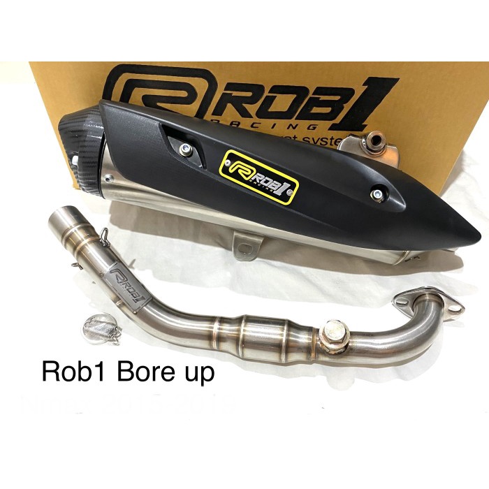 Knalpot Rob1 Bore Up For Yamaha All Nmax-Aerox 155 Connected