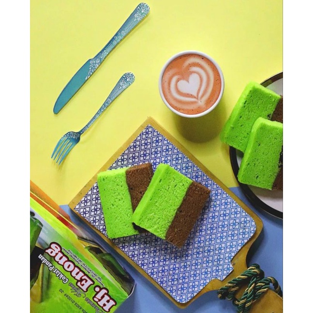 

Brownies kukus Cokelat Pandan