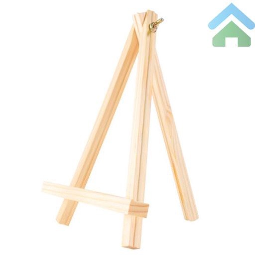 

Terlaris [In Stock] 1Pc Wooden Easel Tripod Support Small Table Easel Art