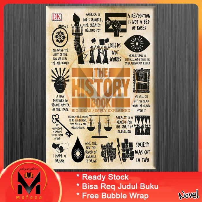 Terlaris The History Book By Dk