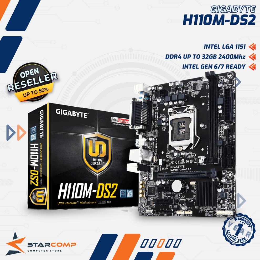 Gigabyte GA-H110M-DS2 DDR4 Intel Socket 1151 H110 M