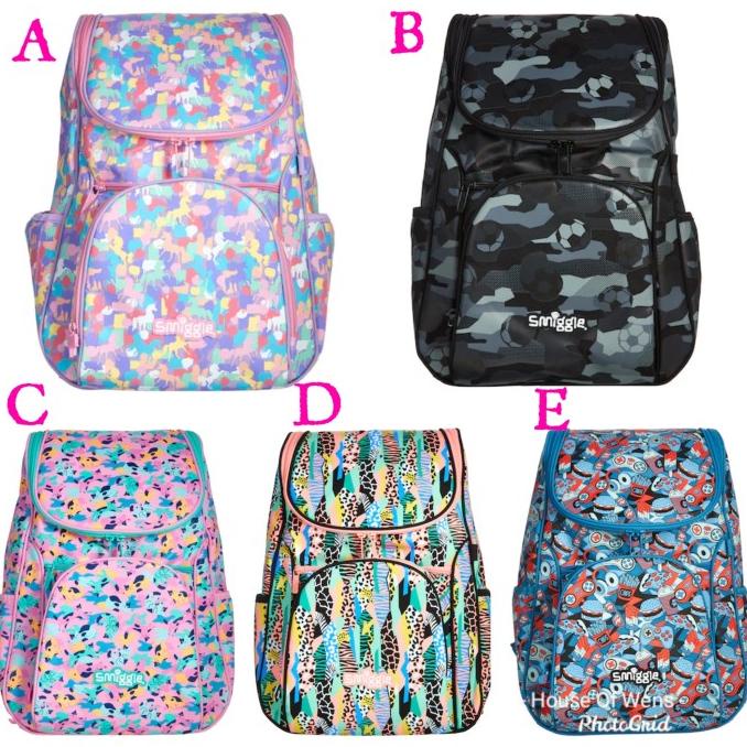 SMIGGLE ILLUSION ACCESS BACKPACK - TAS SMIGGLE ORIGINAL