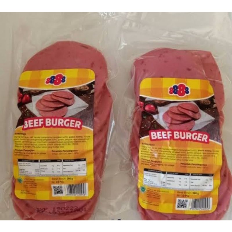 

8888 BEEF BURGER ISI 10