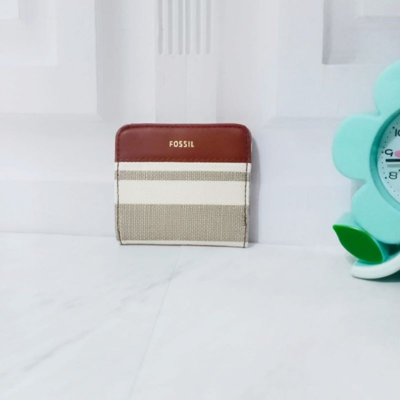 Dompet Fossil Madison Bifold Stripe