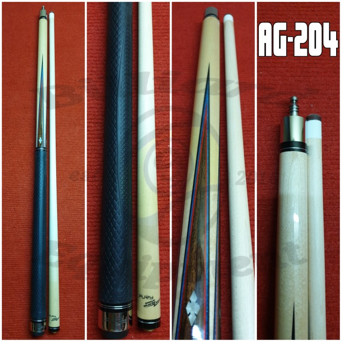 Fury AG-204 Inlay Point Stick Billiard Stick Fury Murah