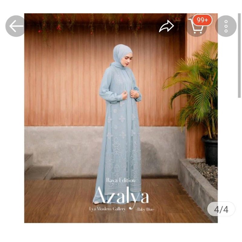 azalya dress set by lya moslem gallery