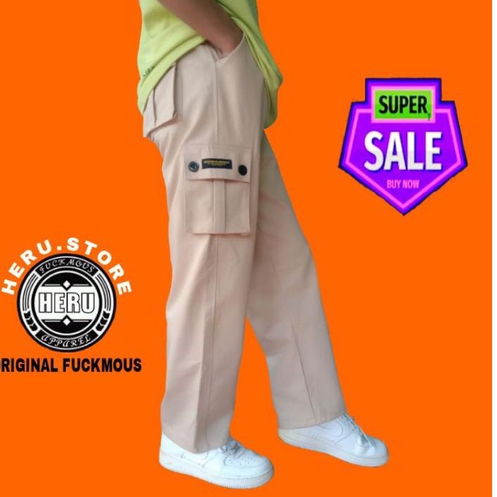 Celana Cargo Fuckmous / Cargo Two Tone / Celana Cargo Panjang / Cargo Pants / Celana Cargo / Cargo P