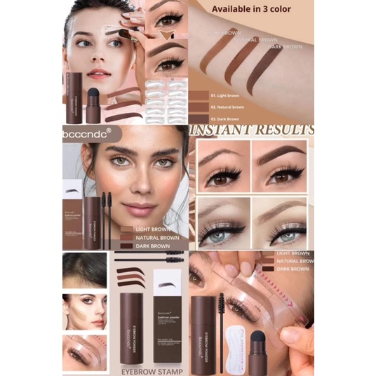 Ready Stok Stamp Alis Korea Viral Tiga Macam Warna
