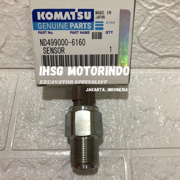 IGMO ND499000-6160 ND4990006160 Sensor Commonrail Original Komatsu