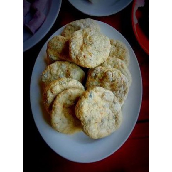 

Engpiang Goreng Belinyu Bangka Ikan Selar - Bakso Gepeng Goreng