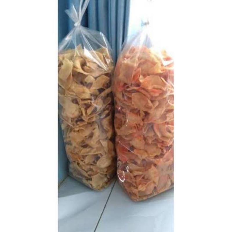 

kripik atos-atos original dan balado 2,5 kg