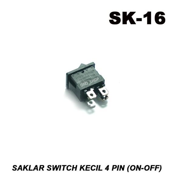 Saklar Switch Kecil 4 Pin (On-Off)