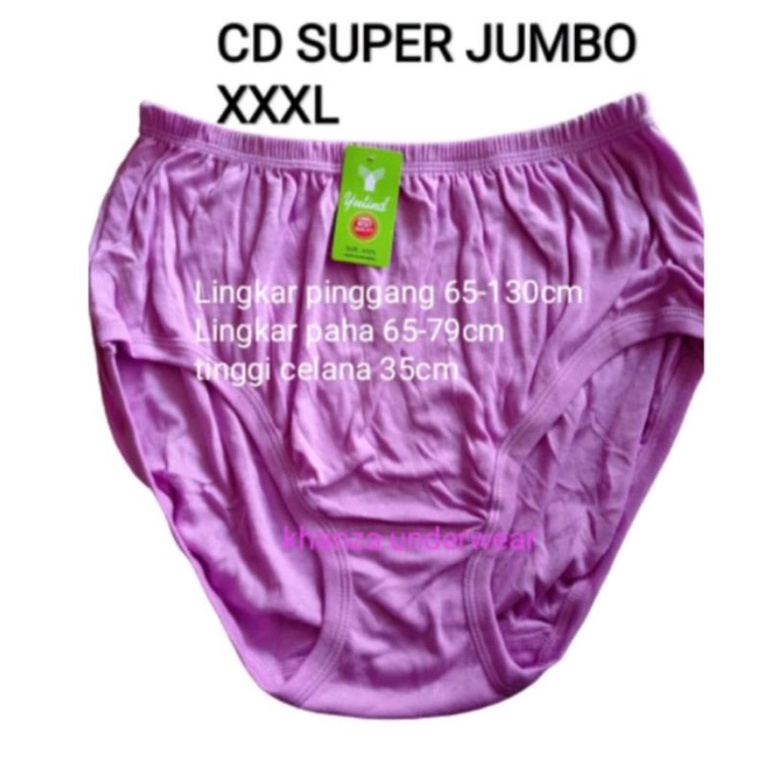 Celana Dalam SUPER JUMBO / CD Wanita Jumbo Katun Polos