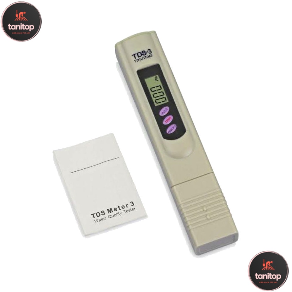 TDS Meter Hidroponik Pengukur ppm Berkualitas