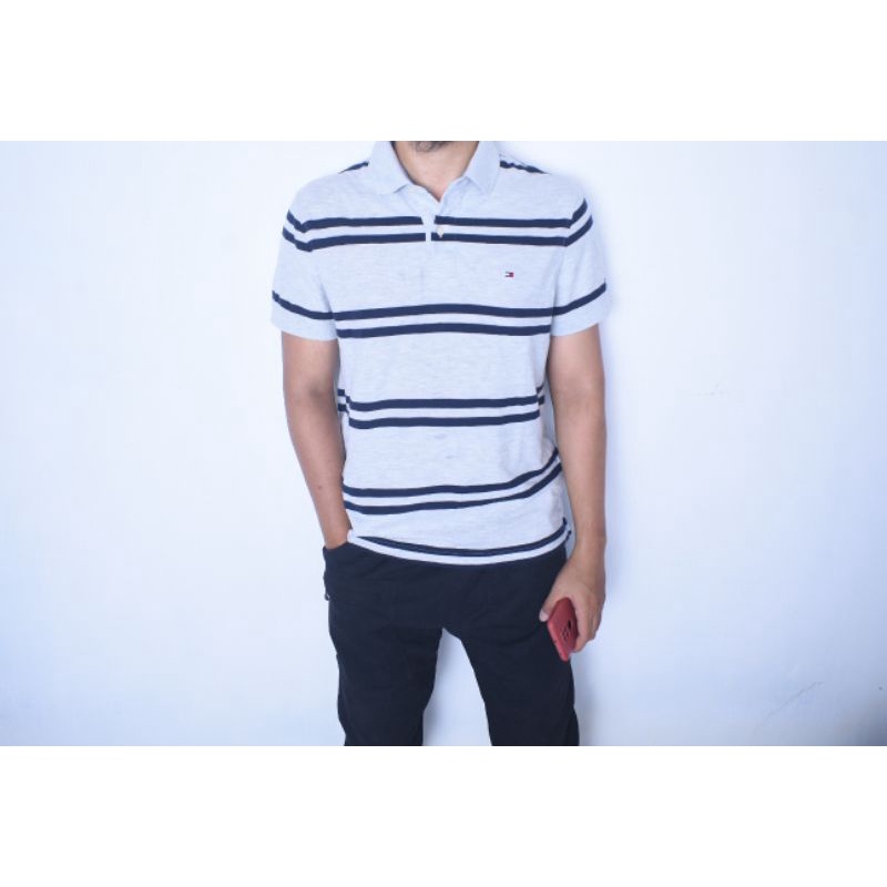 kaos polo tommy hilfiger second 8472