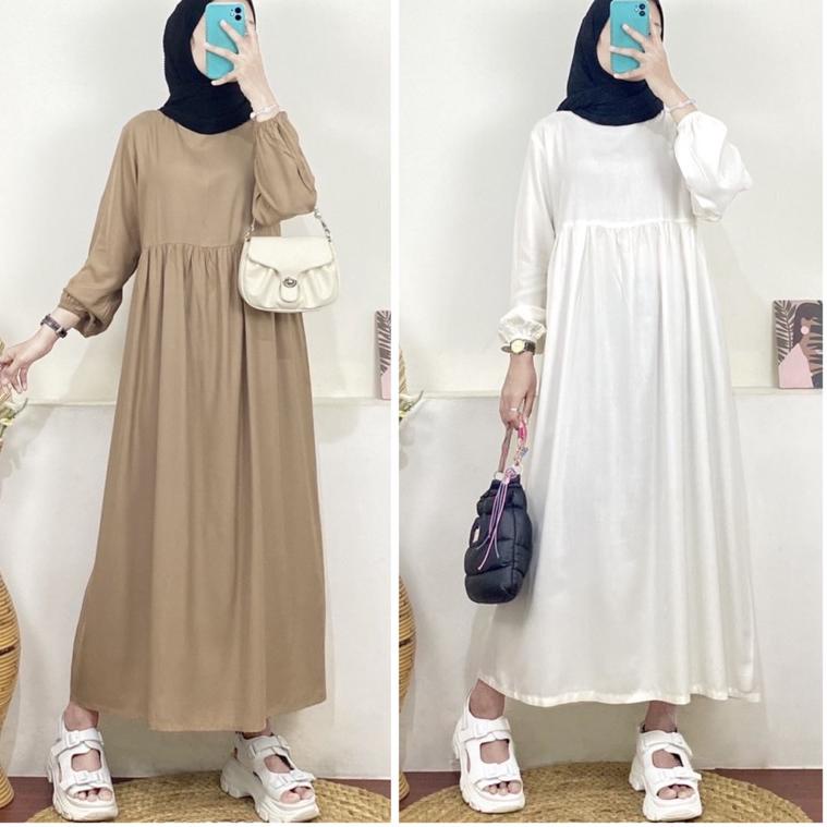 SALMA DRESS GAMIS LD102 PJ115 / SESA DRESS / MIDI DRESS / DRESS FASHION MUSLIM WANITA ▫ TGA.11Ap23ˢ