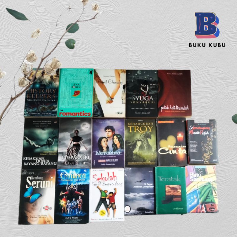 NOVEL BEST SELLER / NOVEL REMAJA / NOVEL FIKSI