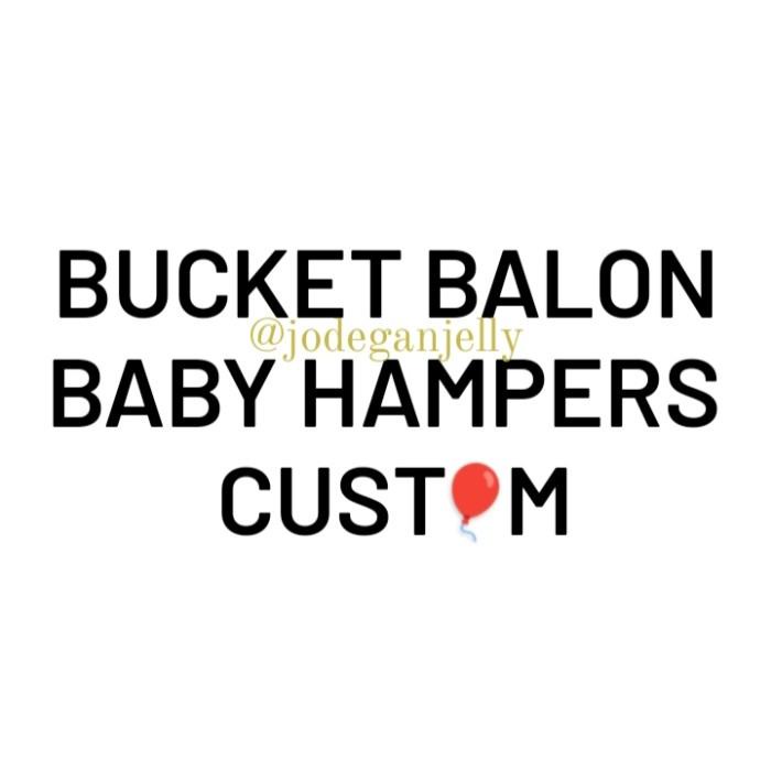 Bucket Balon Parcel Boneka & Setelan Baby Newborn / Hampers Tilik Bayi