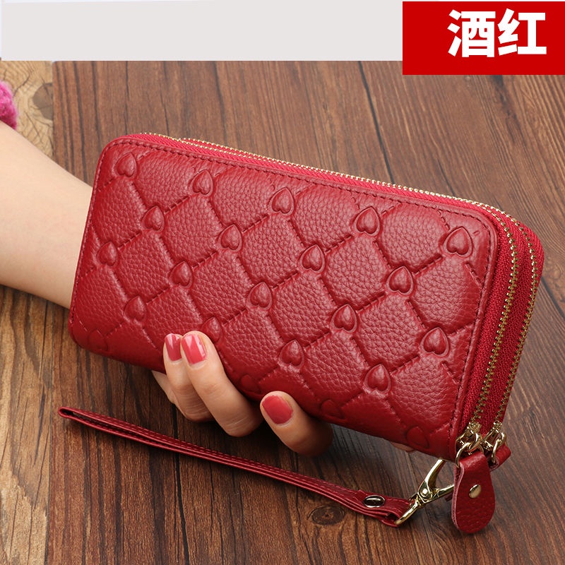 Sera 2023 Fashion Dompet Wanita Clutch Bag Panjang Tas Tangan Kecil Kulit Asli Multifungsi Kapasitas Besar Mengubah Tas Ponsel