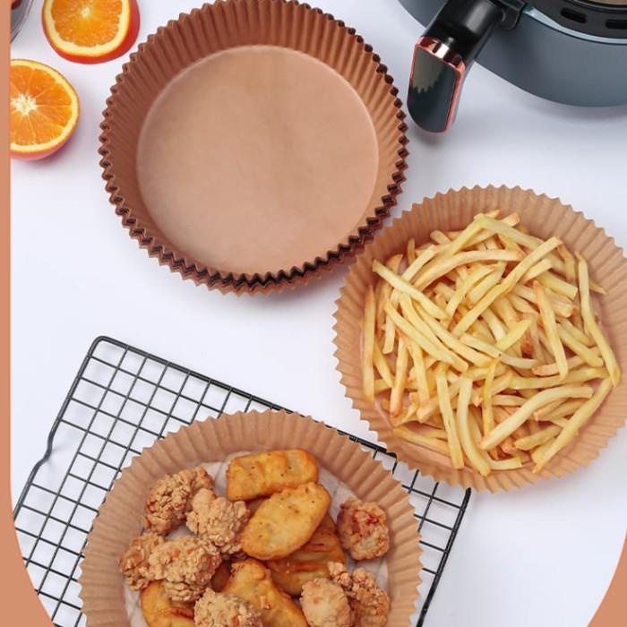 

Kertas Alas Air Fryer Non Stick Reusable Anti Lengket Tahan Panas 50pc
