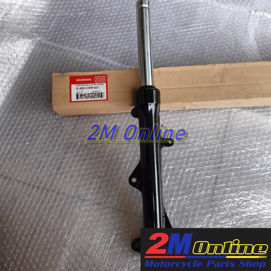 51400KWB921 Shockbreaker Depan Blade Kanan Hitam Ori AHM
