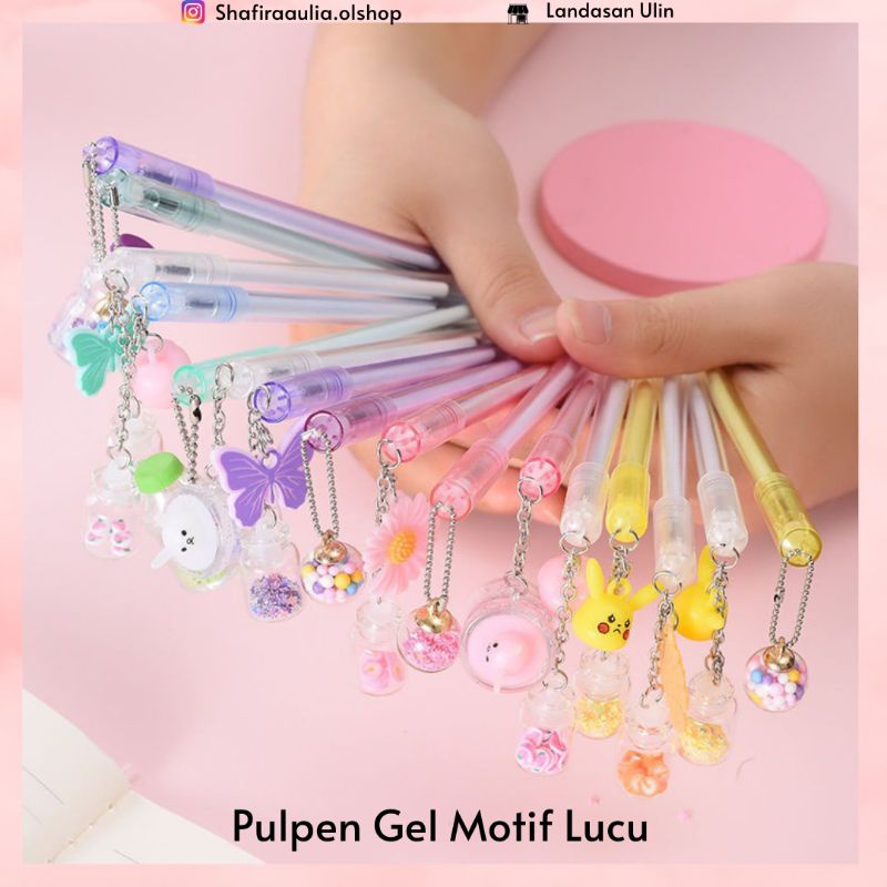

PULPEN GEL KARAKTER KARTUN PULPEN GEL MOTIF KARAKTER ANIMAL LUCU IMUT / BOLPEN untuk anak sekolah alat tulis karakter {SAP•HOME}