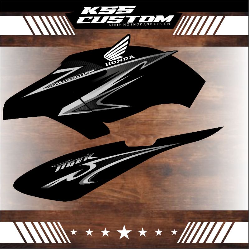 striping tiger revo - striping tiger variasi terbaru - striping tiger batik