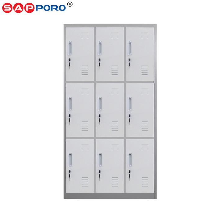 

New Sale Sapporo Koln 9 - Loker Besi 9 Pintu | Steel Locker 9 Doors Pengiriman Cepat