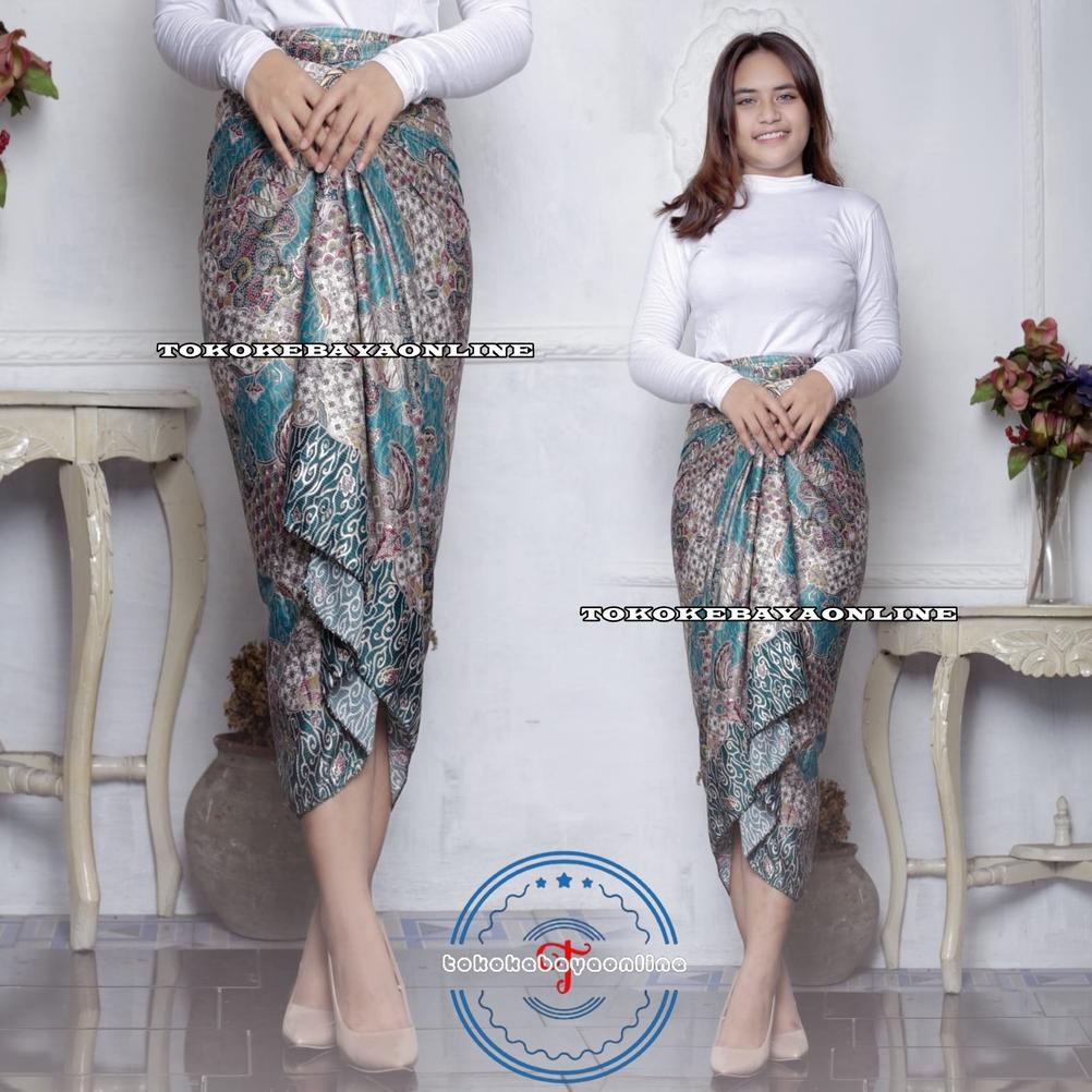 ( Bisa Cod ) Rok Lilit Batik Bawahan Kebaya/Rok Lilit Modern/ukuran jumbo/lilit batik/bawahan tradis