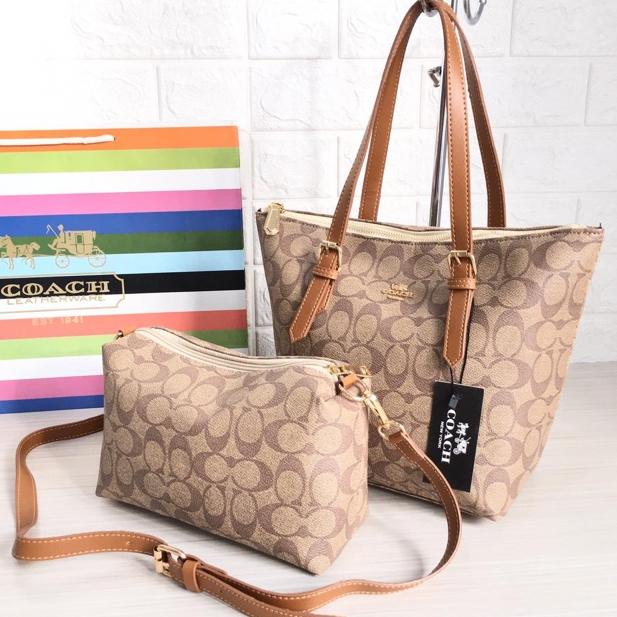 GRH.21Ap23ᴮ ◦ TAS WANUTA COACH BAG IN BAG PREMIUM TAS TOTE JOLIE SELEMPANG MURAH BAGUS IMPORT