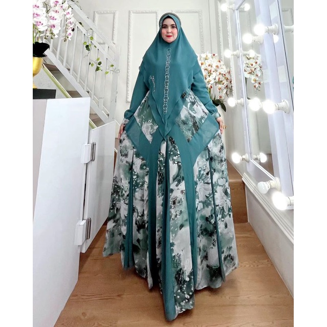 GAMIS RIZQIA SYARI BY HK DERMAWAN ORIGINAL BRANDED