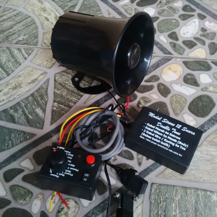Terlaris Modul Toa 12 Suara Sirine Patwal Toa Motor Matic