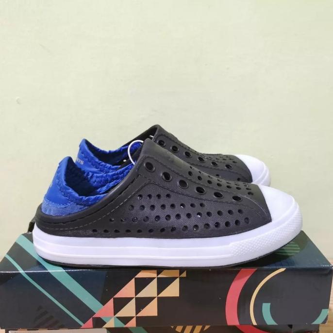 Skechers Kids Guzman Flash Black size 30 / sepatu sendal hitam anak
