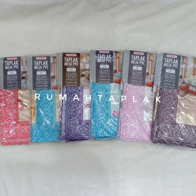 Taplak Meja Makan Anti Air 6 Kursi