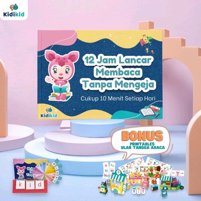 Terlaris 12 Jam Lancar Membaca Tanpa Mengeja Dari Kidikid