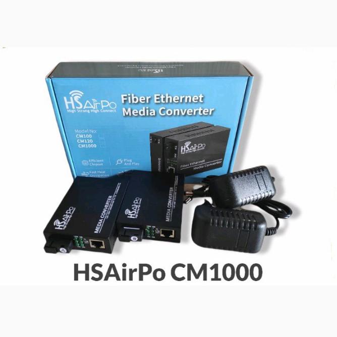 Terlaris Hsairpo Cm1000 Media Converter Full Board