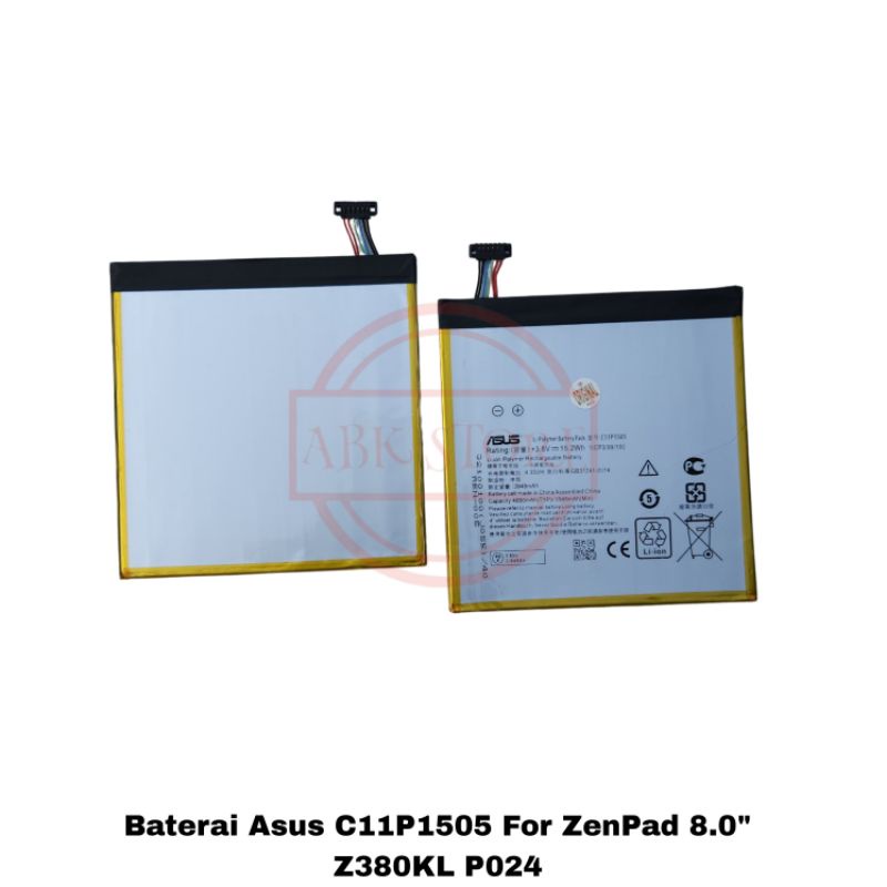 Batre Baterai Battery Asus Zenpad 8.0 Z380KL P024 C11P1505 Original